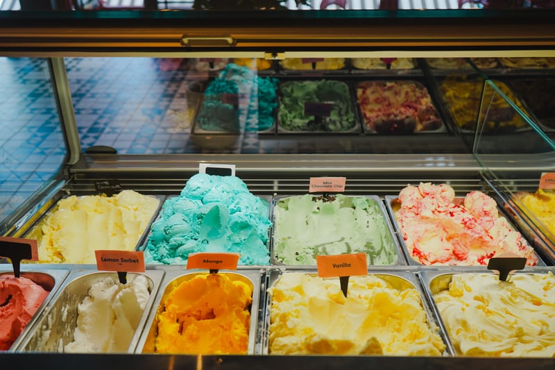 Olivia’s Gelateria is one of the newest ice cream shops in the city which can be found in Broomhill on Crow Road. As well as ice cream, they also chimney cakes, crepes and smoothies. 344 Crow Rd, Glasgow G11 7HT. 