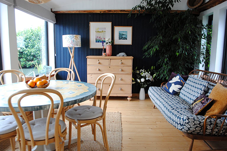 In the Highlands and Islands the judges opted for Lochbay, an historic croft house also on Skye, home to artist Denise and her husband Bob. It needed a major renovation but Denise was undeterred and instantly fell in love with Lochbay. Bob needed more persuasion but now fully embraces Lochbay living and the incredible location.