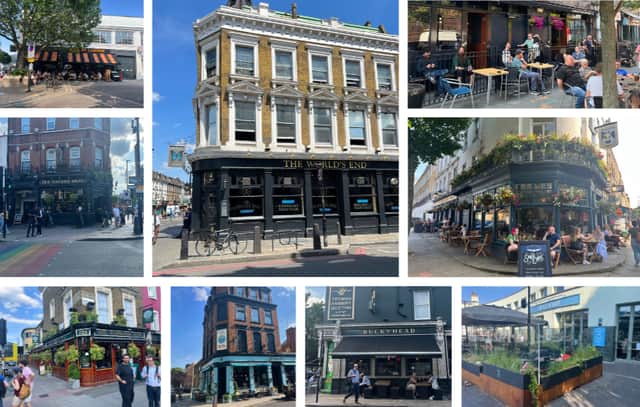 Nine pubs of Camden Town. (Photos by Léa Verrier)
