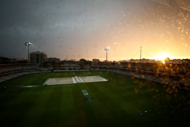 A general view of Lords at sunset after the match was drawn during day five of the 2nd Specsavers Ashes Test between England and Australia at Lord's Cricket Ground on August 18, 2019 in London, England. (Photo by Ryan Pierse/Getty Images)