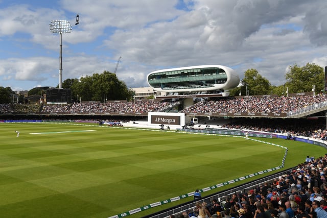 A general view of the Nursery end of the ground and media centre during day five of the 2nd Ashes Test match between England and Australia at Lord's Cricket Ground on August 18, 2019 in London, England. (Photo by Stu Forster/Getty Images)
