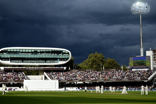 General view of play during day five of the 2nd Specsavers Ashes Test match at Lord's Cricket Ground on August 18, 2019 in London, England. (Photo by Gareth Copley/Getty Images)