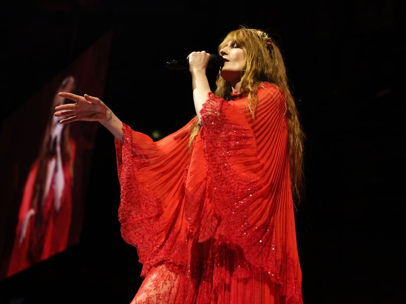 South London's Florence + The Machine had just released debut single 'Kiss WIth a Fest' when the visited King Tut's in 2008.