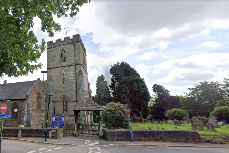 The church includes medieval stonework in the chancel, a wooden nave roof, outstanding stained-glass windows by Hardmans of Birmingham and a rare barge board porch, according to the Birmingham Heritage Week. (Photo - Google Maps)