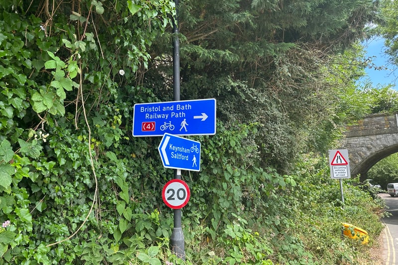 The Bristol and Bath Railway Path is also the route for the number 4 cycle route. Going back up the High Street you can head up to Saltford and even on to Keynsham.
