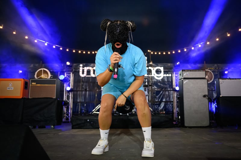 Drill artist Diana Drill performs on the "BBC Music Introducing" stage on Day 3 of Glastonbury Festival 2023 on June 23, 2023 in Glastonbury, England. (Photo by Leon Neal/Getty Images)