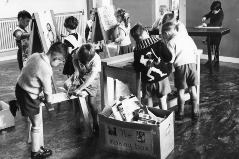 Biddick Hall County Infants School in November 1962. Photo: Shields Gazette