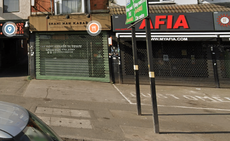 It has 3.7 stars on Google reviews. Located on Stratford Road, Sparkbrook - this is an old time favourite and serves Baltis, biryanis, kadahi dishes and more. (Photo - Google Maps)