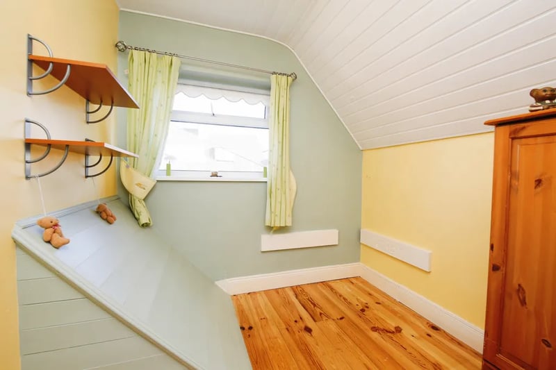 The property has three bedrooms as well as a loft conversion 