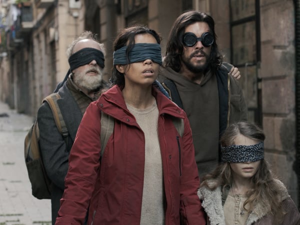 The hit Sandra Bullock film from 2019 gets a Spanish remake that sees a family's survival journey through the desolate streets of Barcelona.