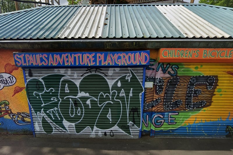 The garage in Fern Street has been leased to St Paul’s Adventure Playground, which is situated behind it. It has also been joined onto a bicycle workshop space at the playground. The council now intend to sell the garage to the playground operators.