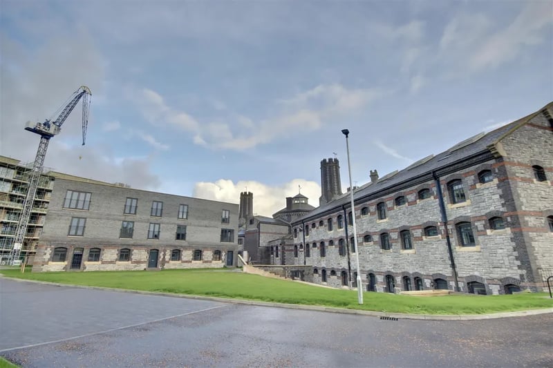 HMP Kingston was converted into a residential area following its closure in 2013