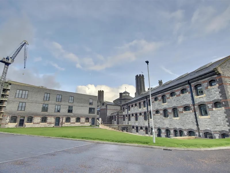 HMP Kingston was converted into a residential area following its closure in 2013