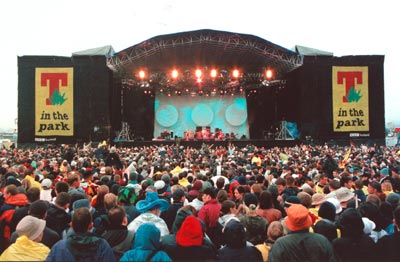 1995 was the first year (the second year the festival ran) that T in the Park sold out tickets for one of the days - a sign of a rampant success that would only become bigger and bigger