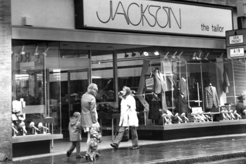 Did you love to get your clothes from Jackson the tailor? Photo: Shields Gazette