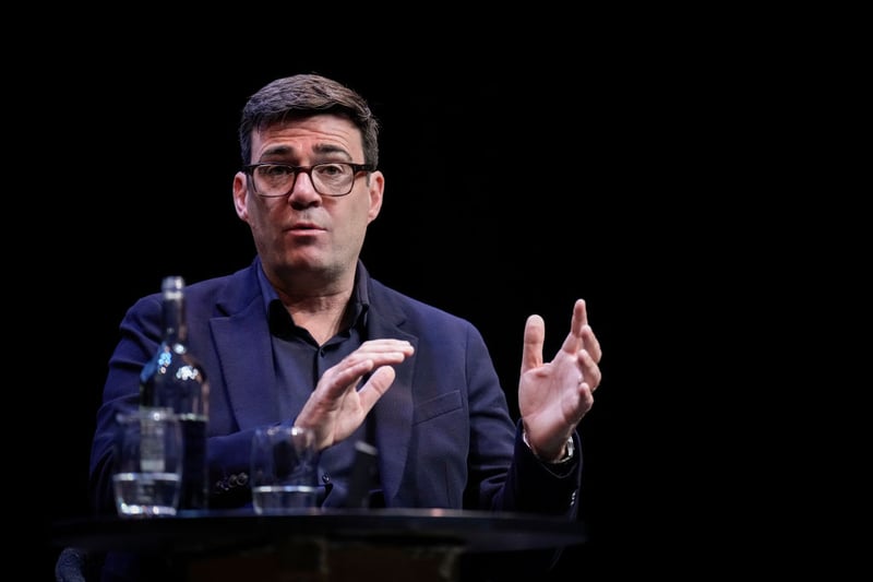 Tipped at a future leader of the Labour Party, Mayor of Greater Manchester Andy Burnham will be at the Stand's New Town Theatre at 12noon on August 22.