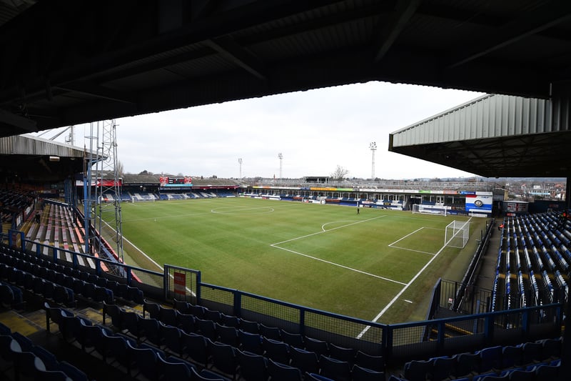 Arguably the most unique stadium in English football.  The entrance through terraced houses and seemingly random stand placement make Kenilworth Road a great away day for travelling fans. With plans underway for a new stadium, it could be Luton’s last season at their famous ground. 