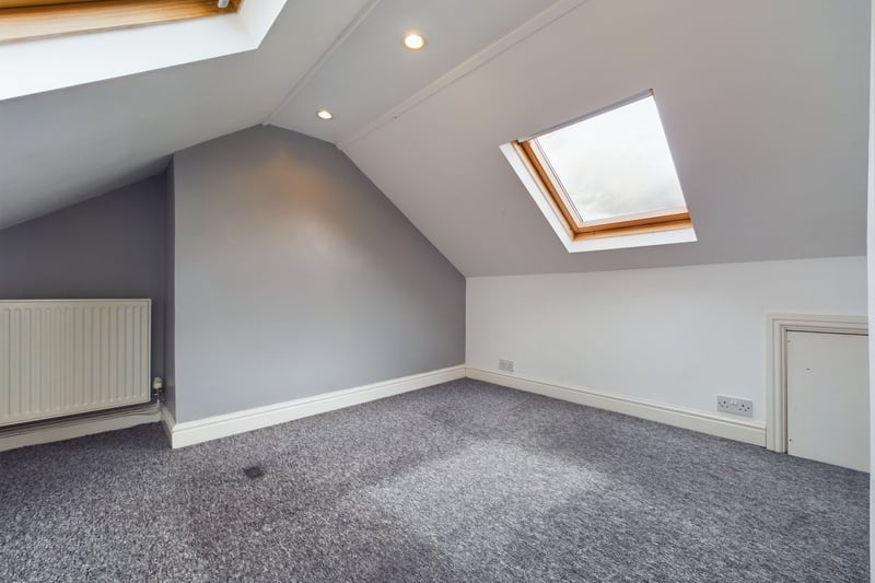 “Another staircase leads to the loft which has been professionally converted to make a fourth bedroom.”