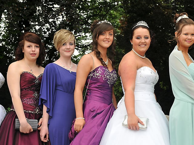 Dressed up for a special evening in 2011. See if you can spot someone you know.