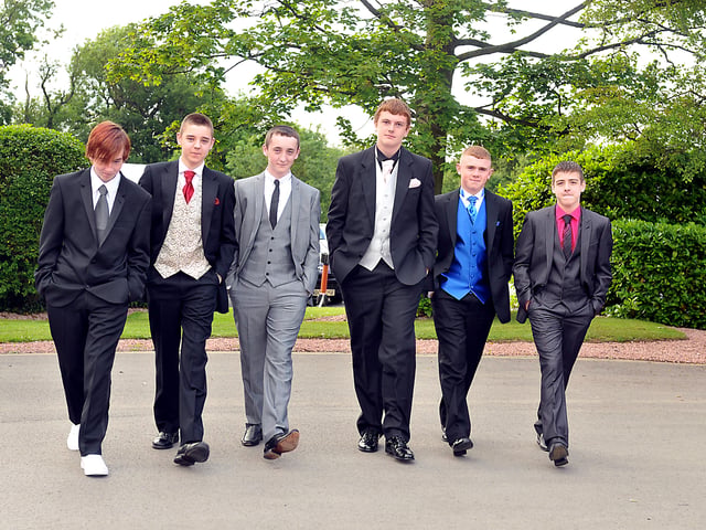 They're ready for their prom night at Ramside Hall Hotel.