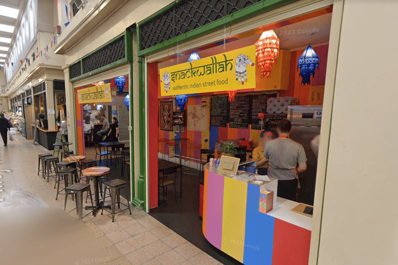 SnackWallah, in the Grainger Market, has a five-star rating from 208 reviews.