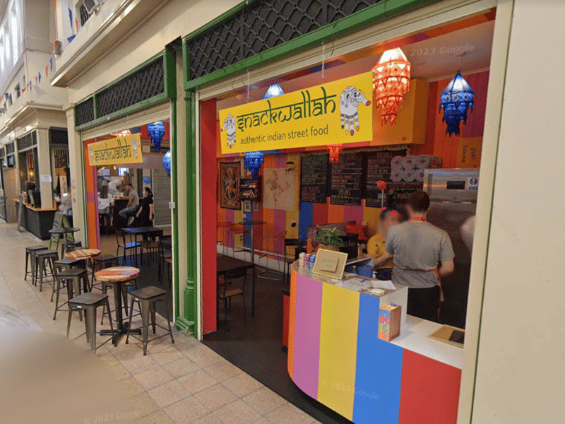 SnackWallah in Grainger Market has a 4.7 rating from 417 reviews. 