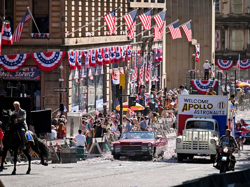 No expense was spared in transforming Glasgow into the New York of yesteryear.