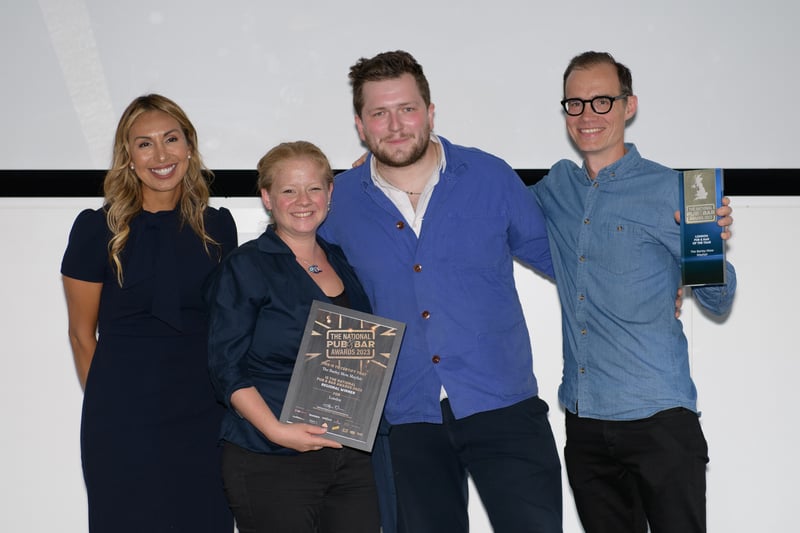 The team from The Barley Mow, Mayfair. (Photo by The National Pub & Bar Awards 2023)