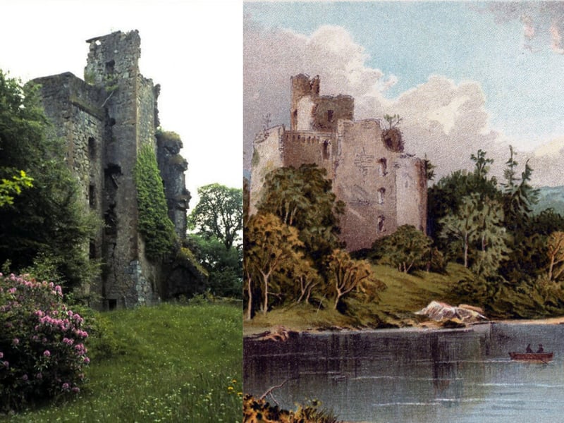 Invergarry Castle dates from the early 17th century when it acted as the seat of the chiefs of the MacDonnells of Glengarry; an influential branch of Clan Donald. The castle’s position, which overlooks Loch Oich on Creagan an Fhithich (Raven’s Rock), was considered very strategic for the time of its creation during rampant clan warfare.