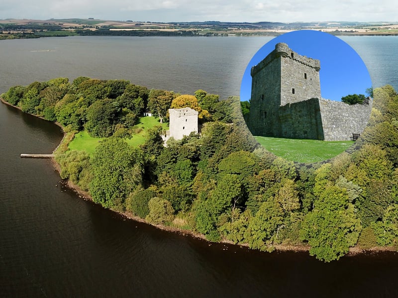 Lochleven Castle is a ruin situated on an island in Loch Leven which is in Perth and Kinross. Said to have been built around 1300, the castle was an important site of ‘military action’ during the wars over independence in Scotland. The location is well-known for being the site where Mary Queen of Scots was imprisoned in 1567.