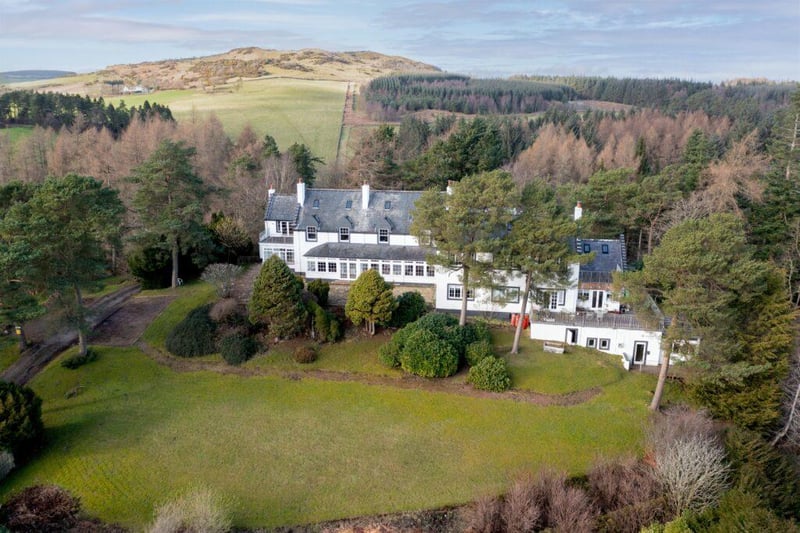 The most costly property on our list is this private estate in West Renfrewshire which comprises seven individual apartments with there being 60 acres of mixed used land as well as a disused 9-hole golf course. It is on the market for £3,500,000. 