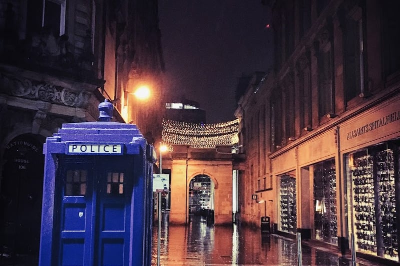 One of the most visible Police Boxes in Glasgow, you can find it right smack bang in the middle of Buchanan Street - a very handy stop for any Police officer of the 20th century