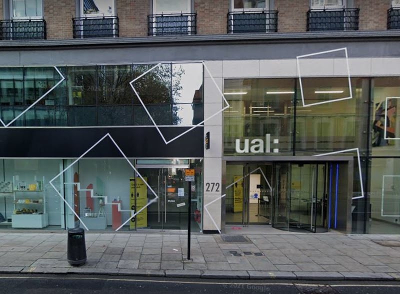 University of the Arts, London, in Holborn came in 56th overall. (Photo by Google Maps)