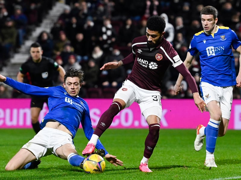 Hearts 2-0 St Johnstone
