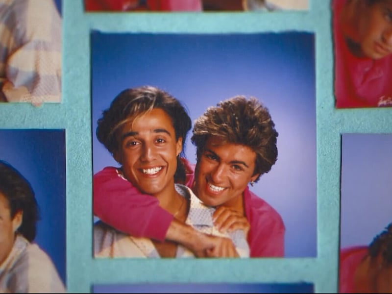 Icons of the 1980s George Michael and Andrew Ridgeley are expected to push for the number one slot at Christmas with their classic hit Last Christmas.