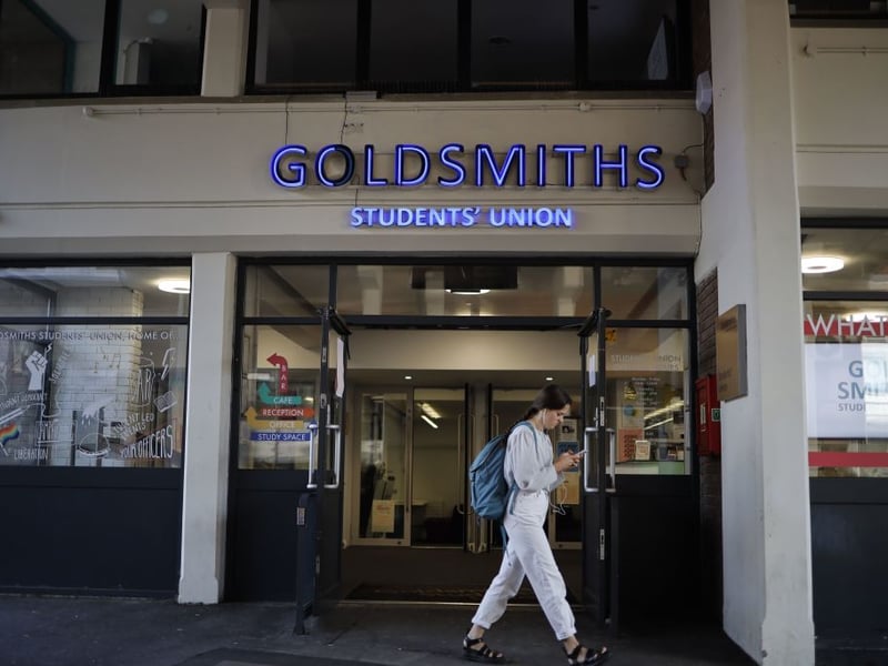 Goldsmiths was at number 108. (Photo by Tolga Akmen / AFP via Getty)        
