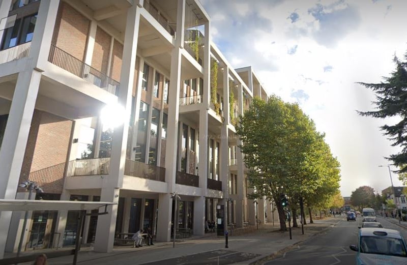 The University of Kingston moved up to number 92. (Photo Google Maps)