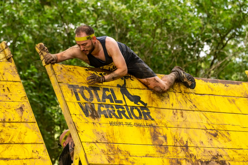 15 amazing photos as brave challengers take on the Total Warrior
