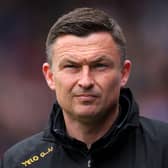 Sheffield United manager Paul Heckingbottom looks on during a match