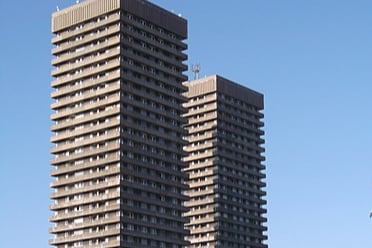 The so-called ‘Gallowgate twins’ were the most prominent example of brutalist architecture as they towered over the East-End. The wraparound balconies suffered greatly under Glaswegian wind and rain - and the towers were brought toppling down (floor by floor) in 2016.