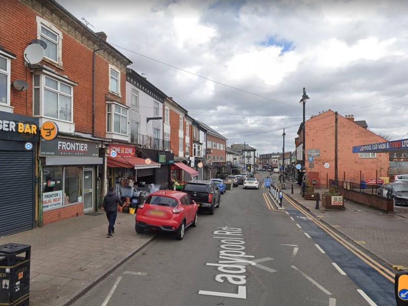 The Balti Triangle and the Halal Quarter overlap. Halal refers to what is permissible by Islamic law. With several of the restaurants in the area being run by Muslim immigrants of various countries like Pakistan, Bangladesh and others - the area is known for serving Halal-friendly food. (Photo - Google Maps)