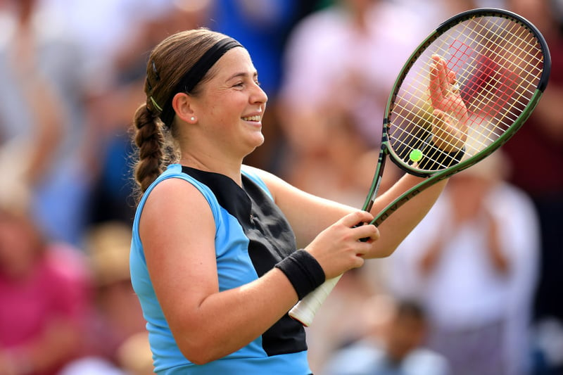 Joint seventh favourite with odds of 22/1 is Jelena Ostapenko of Latvia. She won her only major title to date at the 2017 French Open.