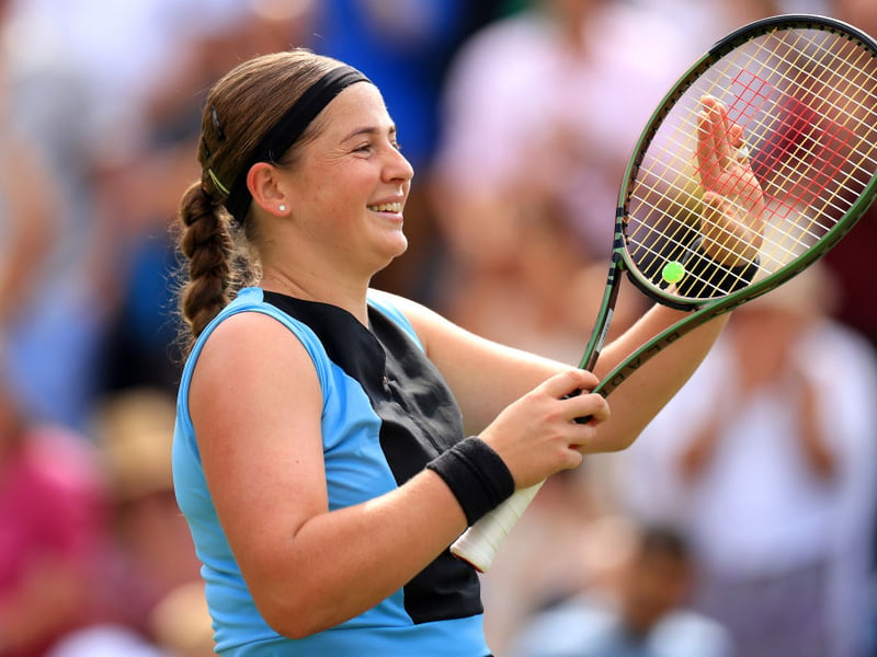 Joint seventh favourite with odds of 22/1 is Jelena Ostapenko of Latvia. She won her only major title to date at the 2017 French Open.