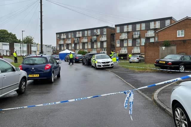 A couple living on Bowshaw Close heard a man say 'This is what happens to wastemen' shortly after an incident in which Michael Rose suffered fatal head injuries