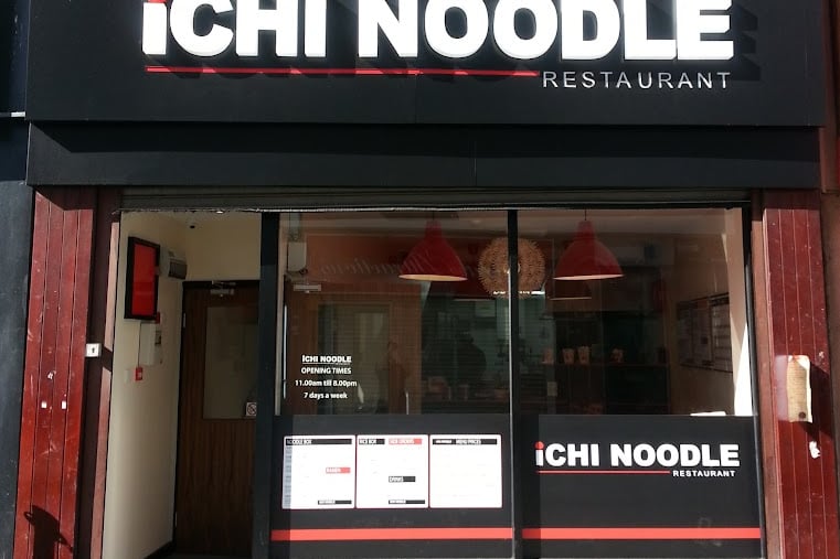 ⭐ Ichi Noodle has a 4.5 rating on Google Reviews from 496 reviews and was handed five stars by the Food Standards Agency in May 2018. 📝 Casual set-up for pan-Asian noodle dishes in varying sizes with some seating or for take-out. 💬 “Good value noodles, packed with loads of meat, seafood or veggies.”