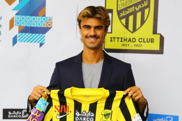 24yo Portuguese winger has left Celtic after two seasons to join Benzema and Kante as the Jeddah club’s third major signing this summer. Has agreed a three-year contract  with the reigning champions. Scored 28 goals and provided 26 assists during his time in Scotland. (Image: Al-Ittihad/Twitter)