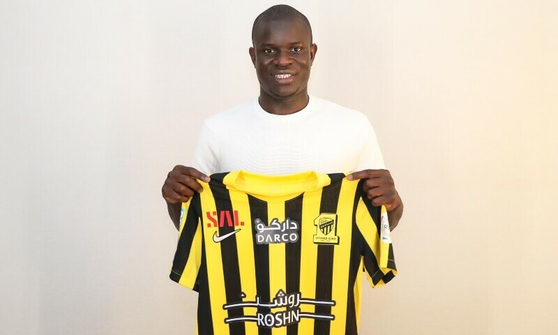 A lengthy transfer saga came to an end with the French international midfielder leaving Chelsea after seven years to join the Jeddah-based outfit as a free agent. A 2018 World Cup winner, Kante is expected to earn €86m per year throughout his four-year contract. (Image: Al Ittihad Twitter)