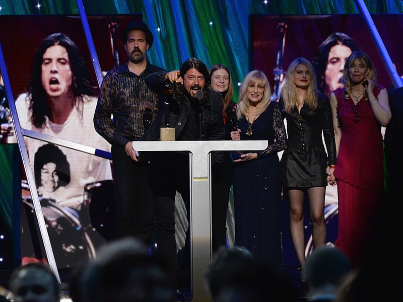 "When Nirvana became popular, you could very easily slip and get lost during that storm. I fortunately had really heavy anchors - old friends, family."