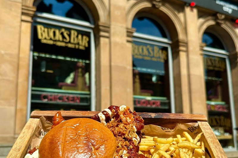 Known for their MASSIVE buttermilk chicken burgers - Buck’s Bar is also offering chicken wings and craft brews from their Rock n Roll Bar this 4th of July.