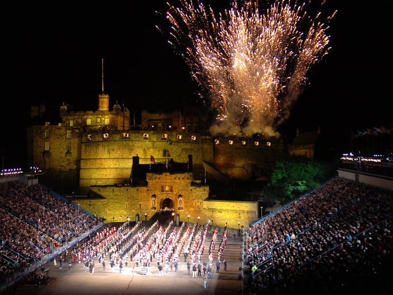 The Royal Edinburgh Military Tattoo runs from August 4-26 and is one of the hottest tickets of the summer. It can be expensive though. For a free taster, head to the Royal Mile, just down from the Castle when the show is due to finish at around 11pm. Not only will you get a great view of the fireworks on the esplanade, you'll also have the chance to see some of the cast march away from the venue.
